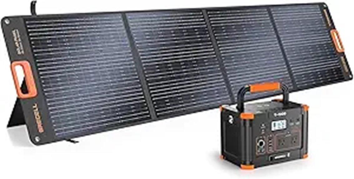 portable 999wh solar power