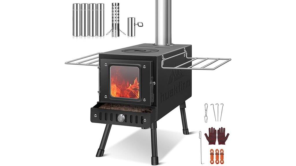 portable camping stove set