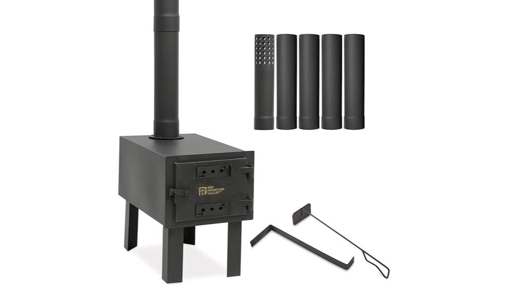 portable camping wood stove