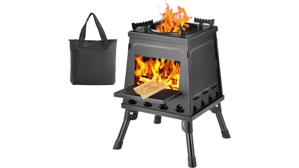 portable cast iron stove