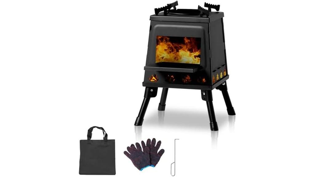 portable cast iron stove