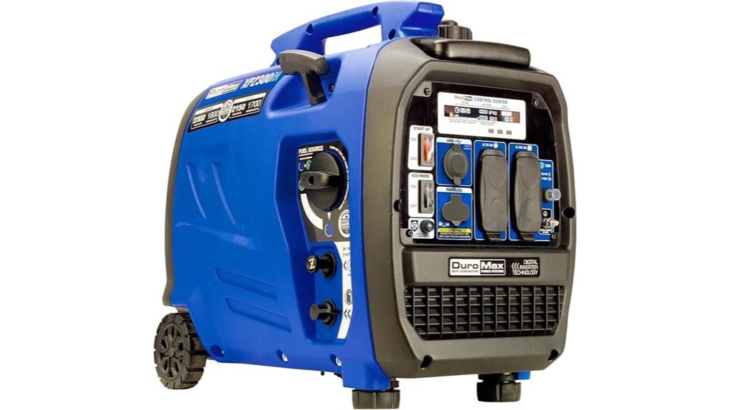 portable dual fuel inverter