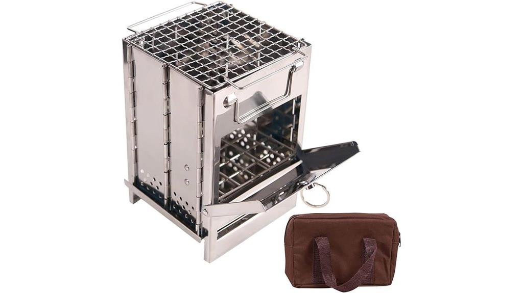 portable folding camping stove