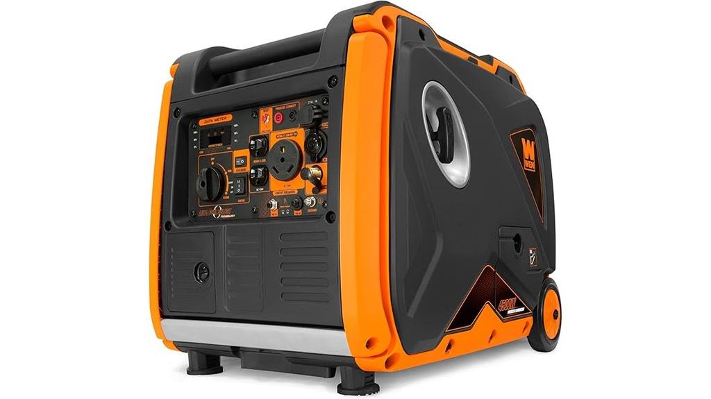 portable inverter with electric start