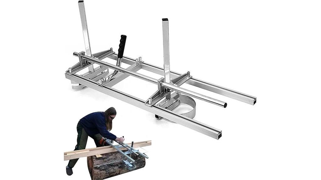 portable lumber cutting sawmill