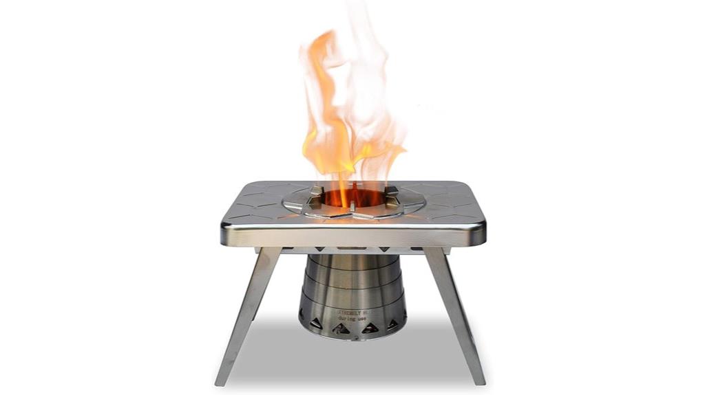 portable multi fuel camping stove