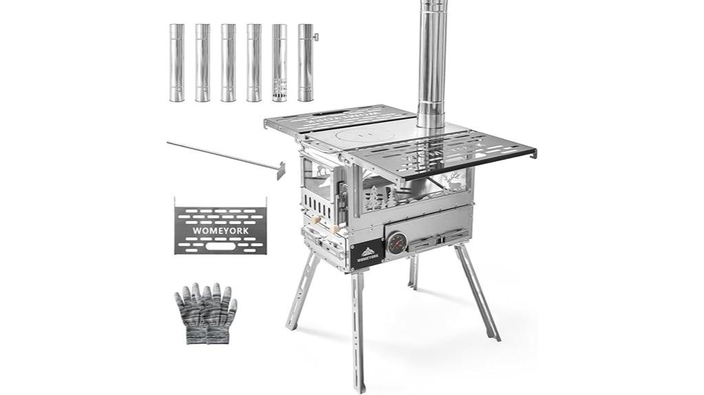 portable multi fuel stove