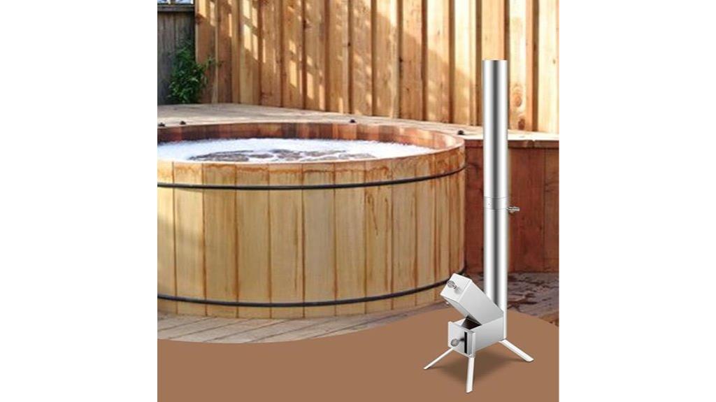 portable outdoor hot tub heater