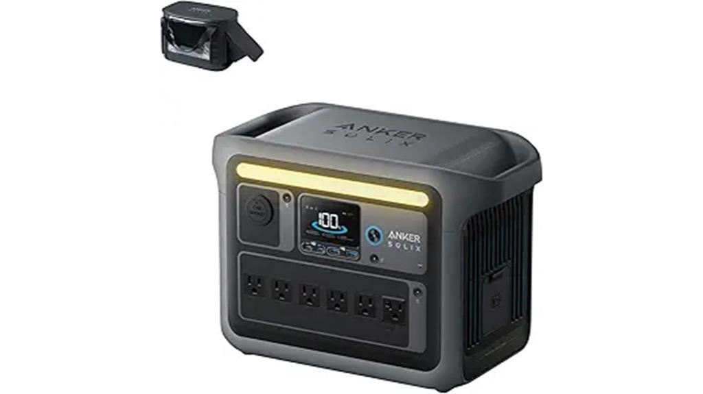 portable power station with bag
