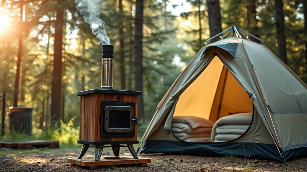 portable sauna wood stove kits
