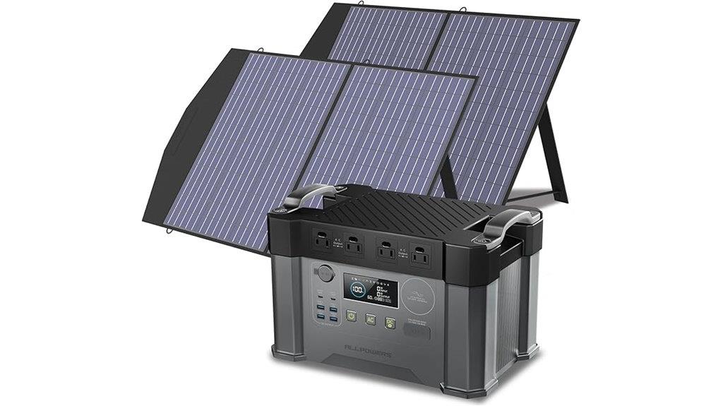 portable solar power station