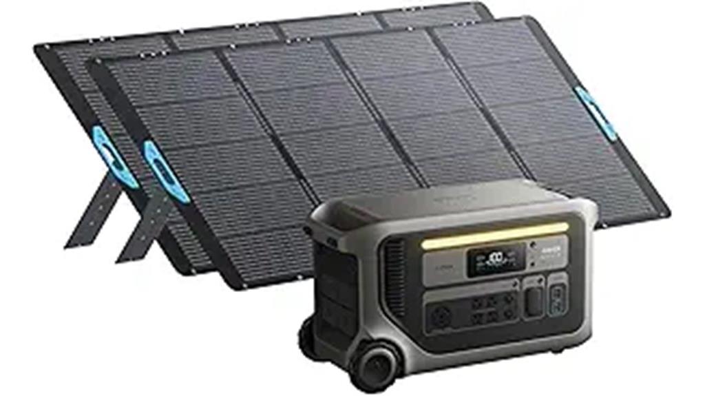 portable solar power station