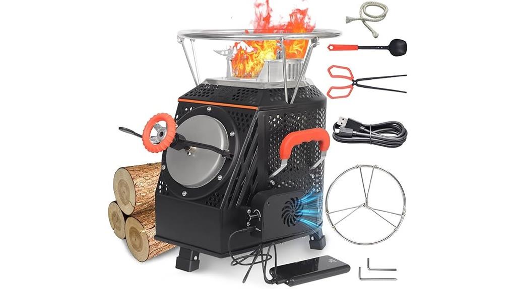 portable stainless steel camping stove