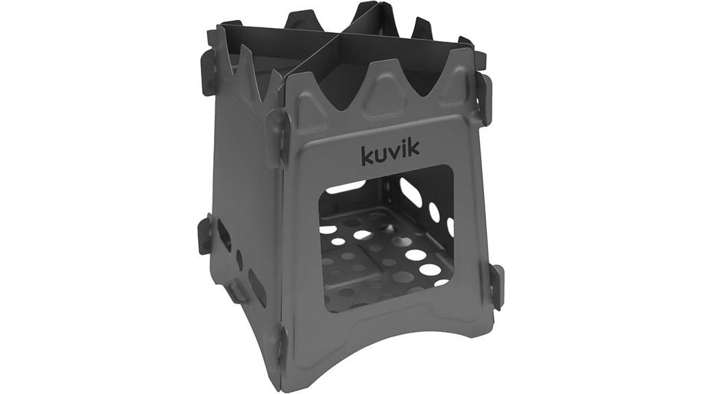 portable titanium camping stove