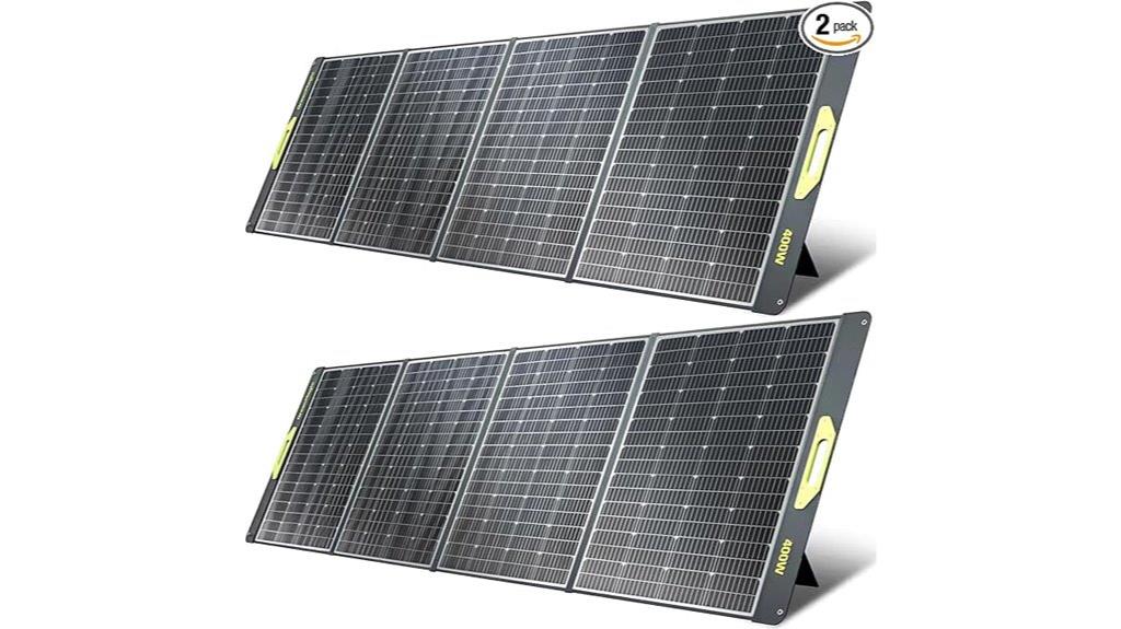 portable waterproof solar panels