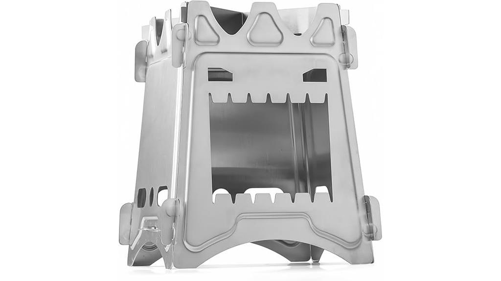 portable wood burning stove