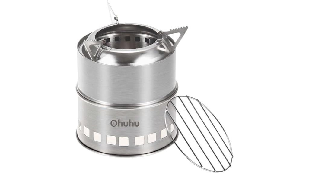 portable wood camping stove