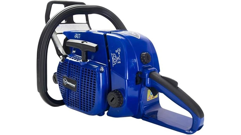 powerful 72cc gas chain saw