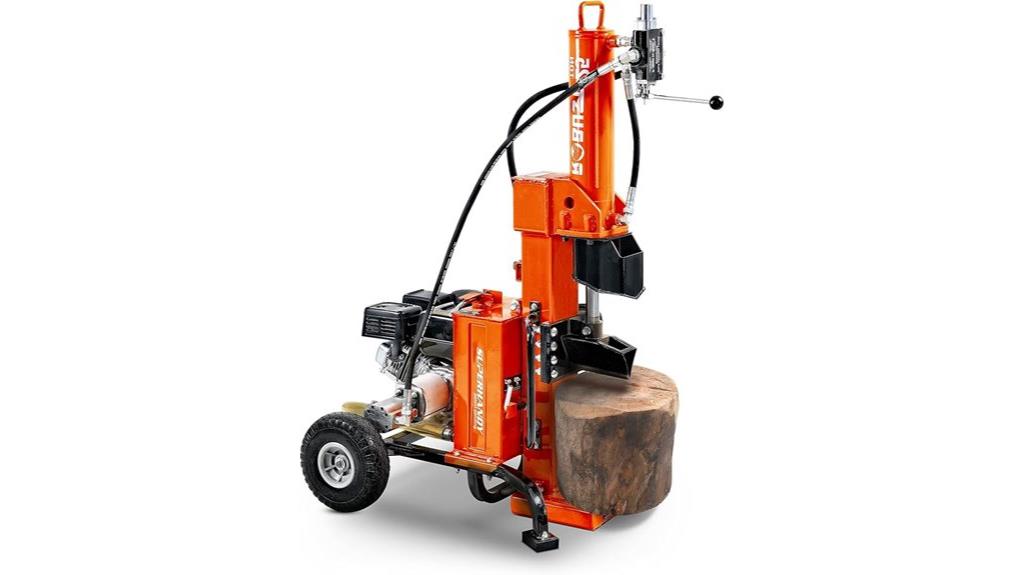powerful gas log splitter
