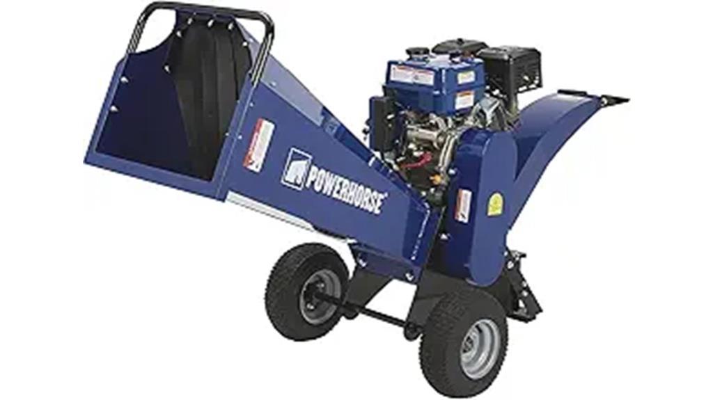 powerhorse 420cc wood chipper