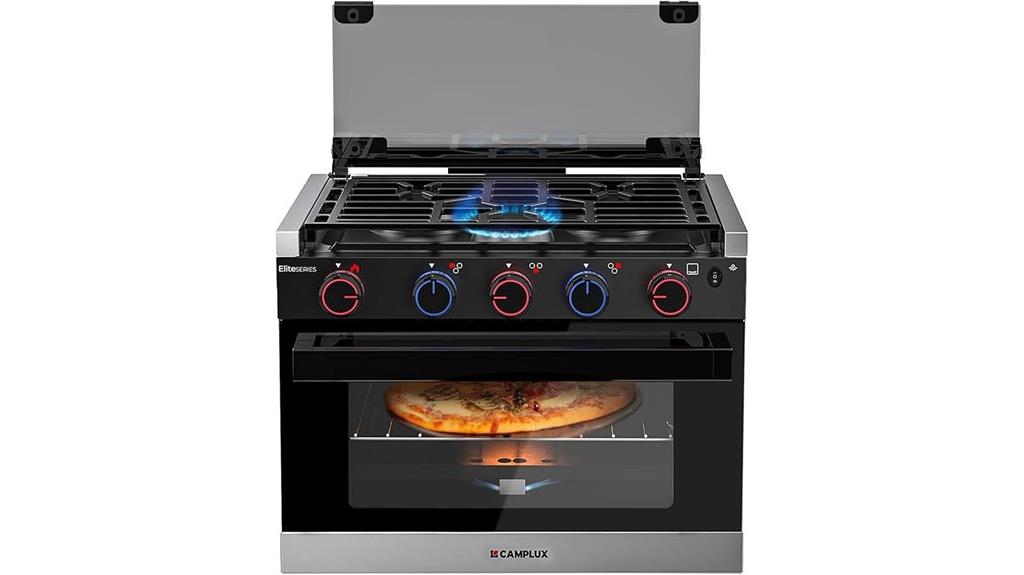 propane oven stove combo