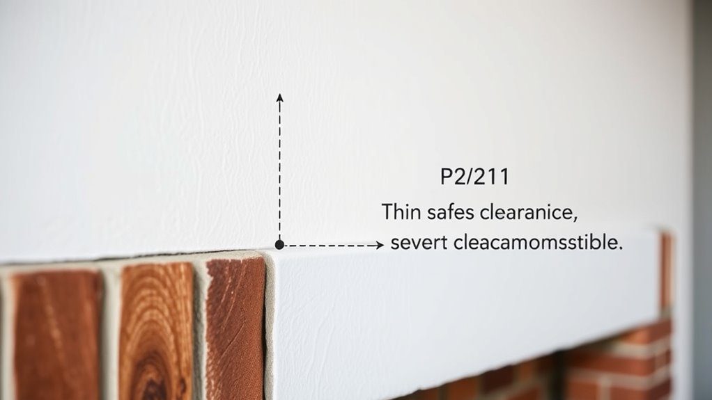 proper chimney clearance requirements