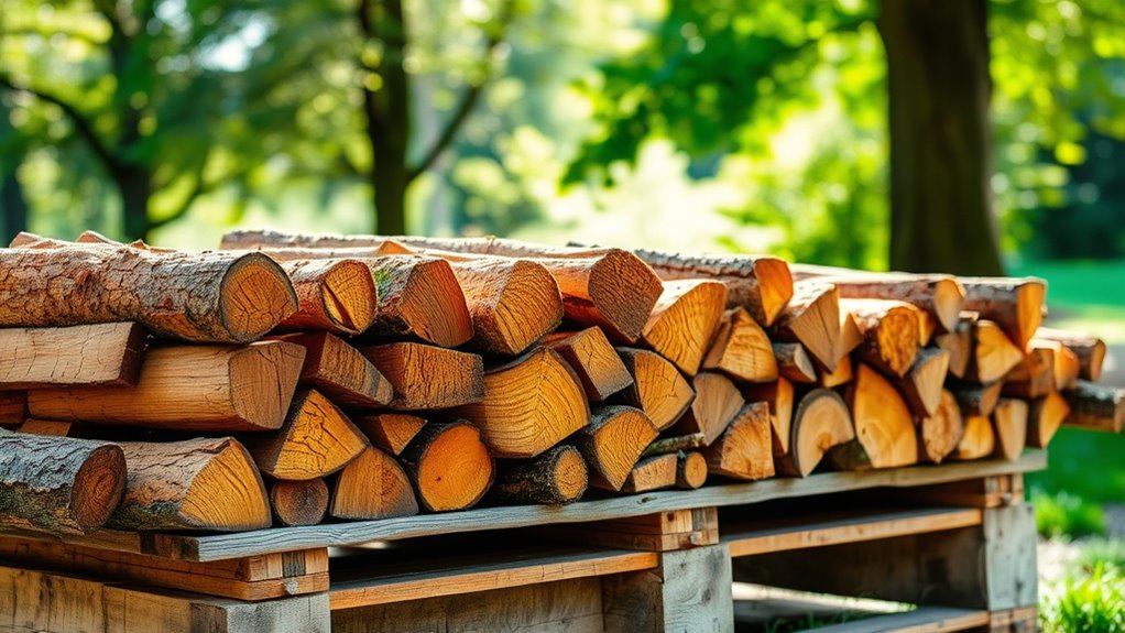 proper firewood stacking techniques