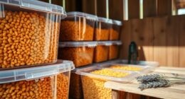 proper pellet storage practices