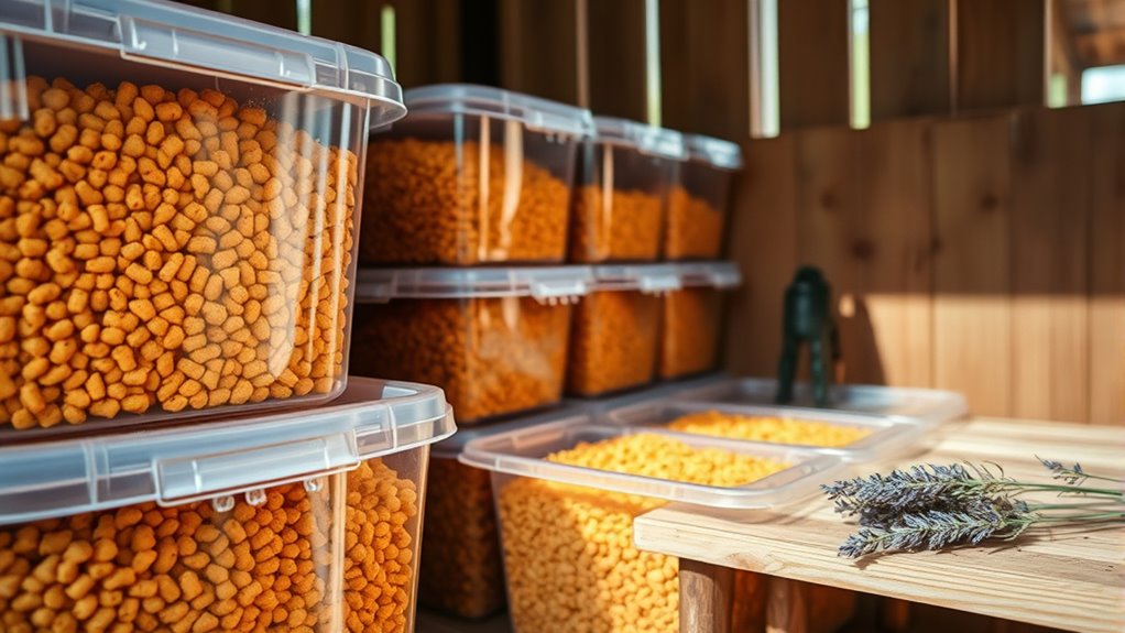 proper pellet storage practices