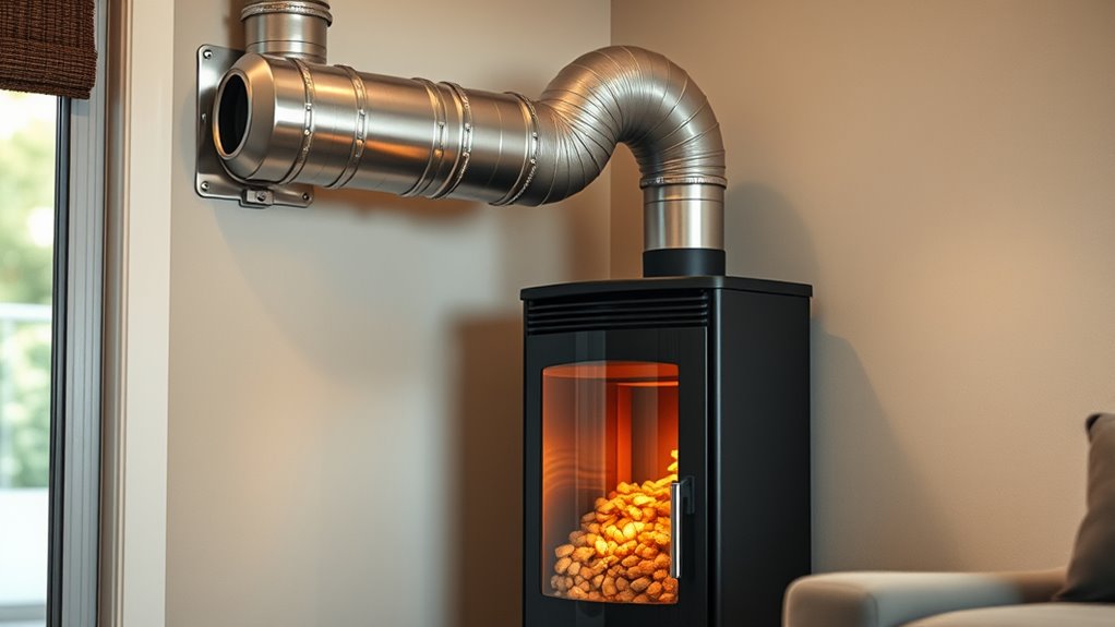 proper pellet venting safety