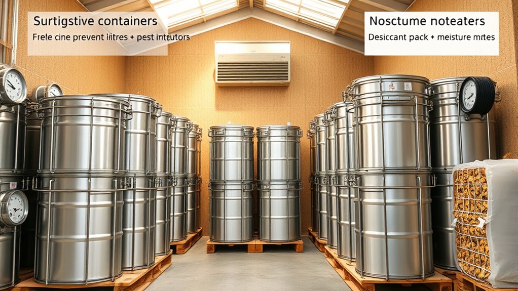 proper pellets storage techniques