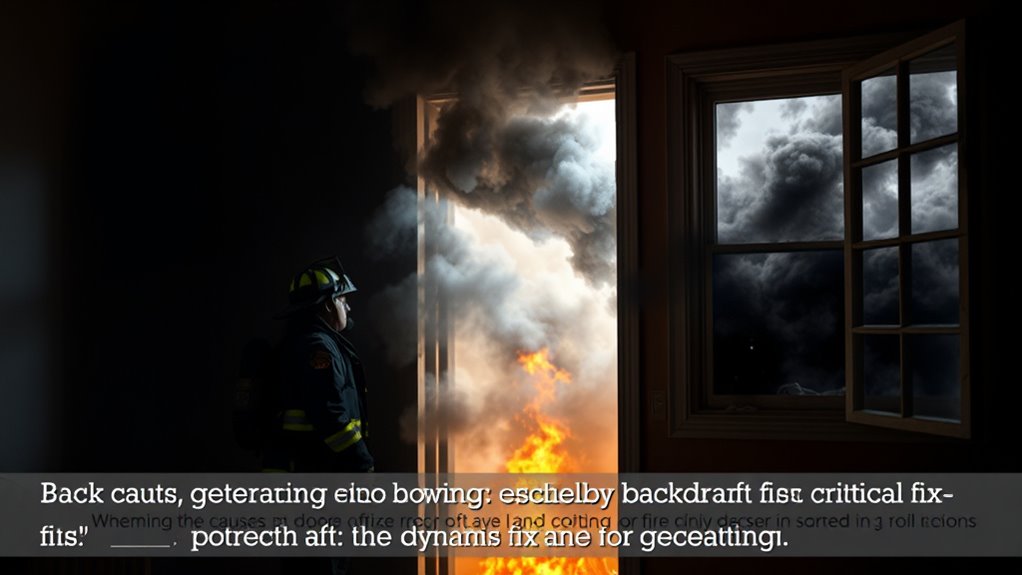 proper ventilation prevents backdrafting