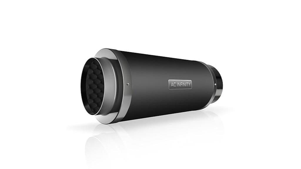 quiet duct fan silencer