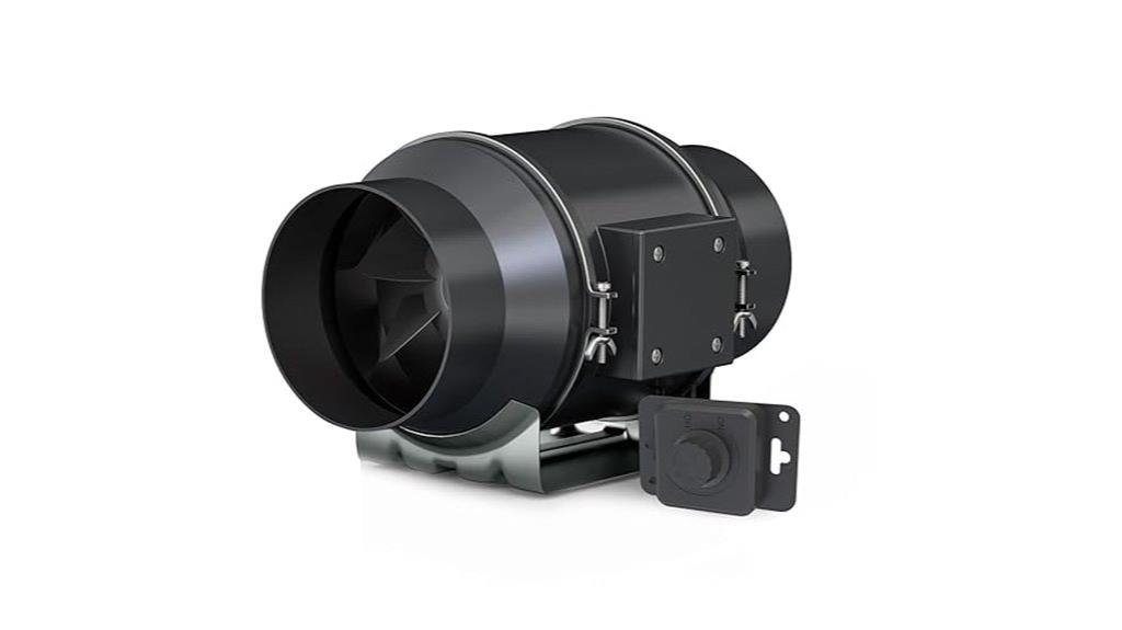 quiet inline duct fan