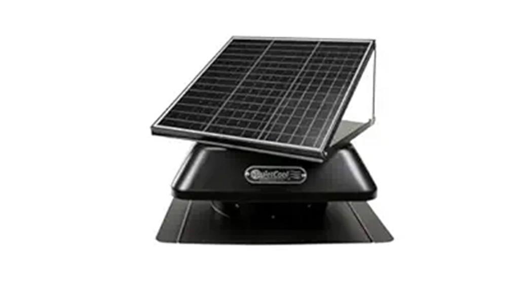quietcool solar roof fan