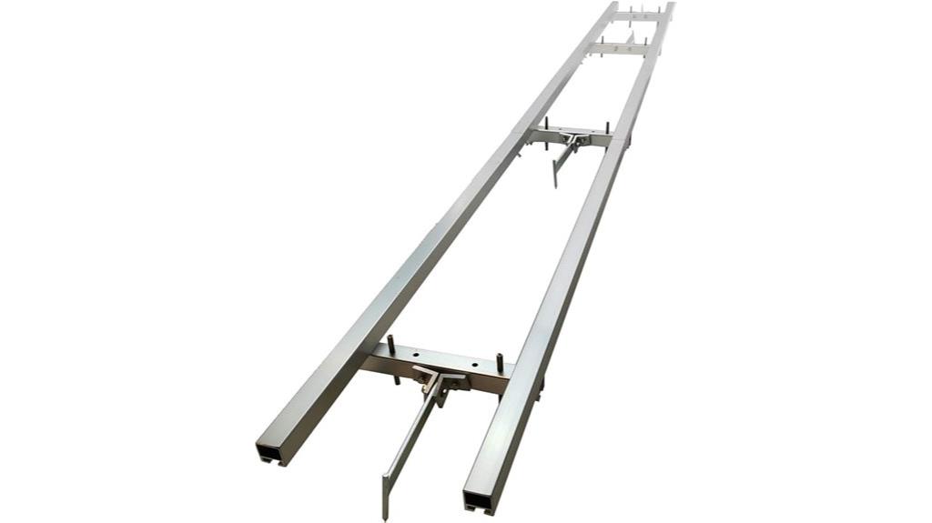 rail mill guide system