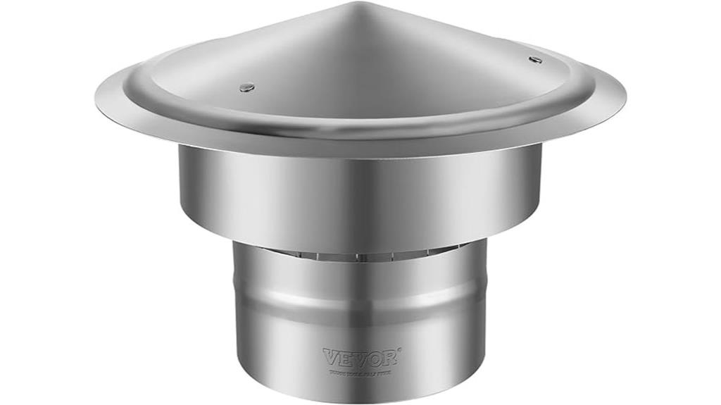 reinforced easy to install chimney cap
