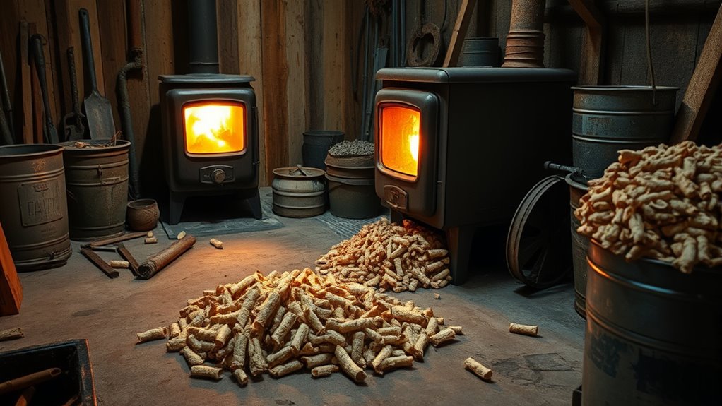 renewable efficient pellet heating