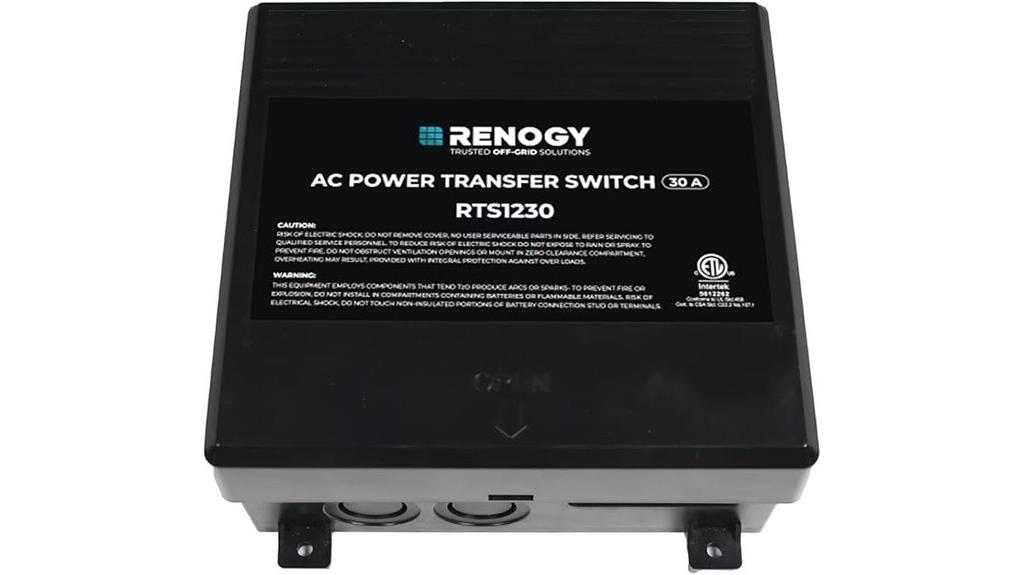 renogy 30amp power switch
