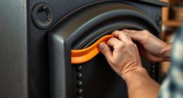 replace wood stove gasket