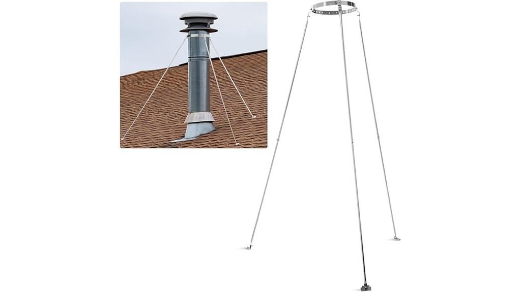 roof chimney bracket kit