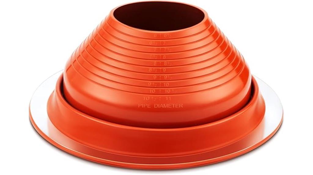 roof pipe flashing boot