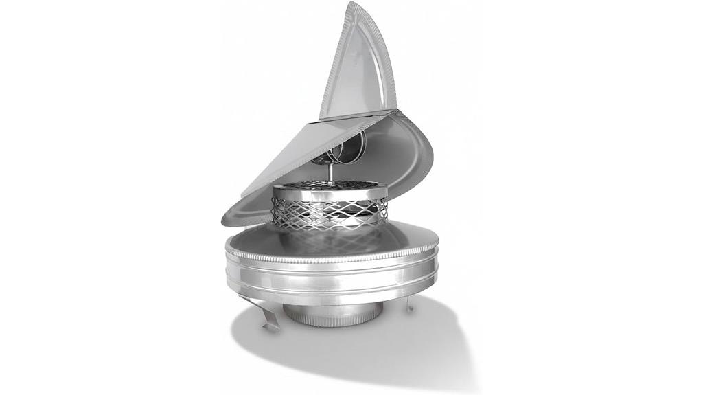 round chimney cap design
