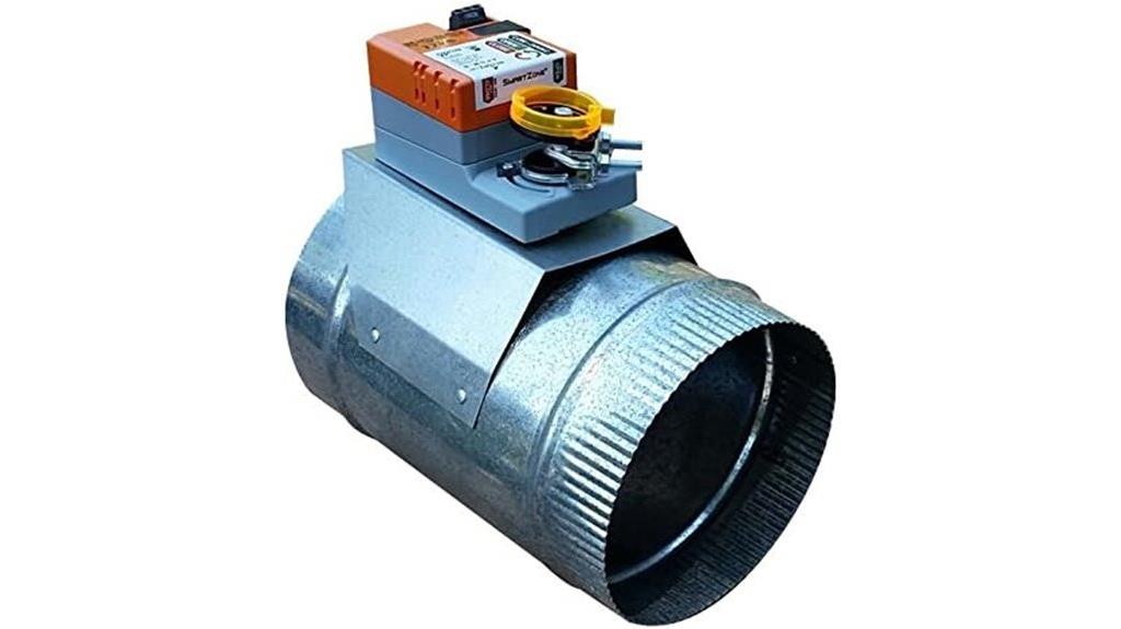 round hvac zone damper