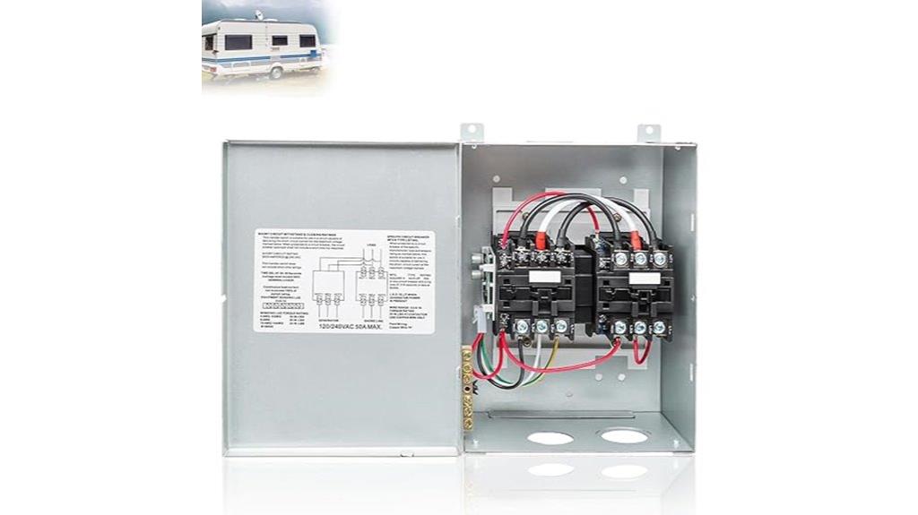 rv 50 amp transfer switch