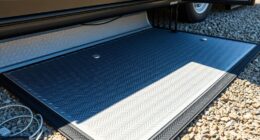 rv heat resistant floor protector