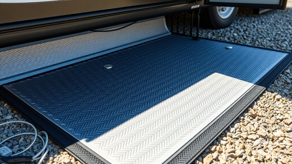 rv heat resistant floor protector