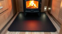 rv stove safety mats