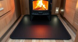 rv stove safety mats