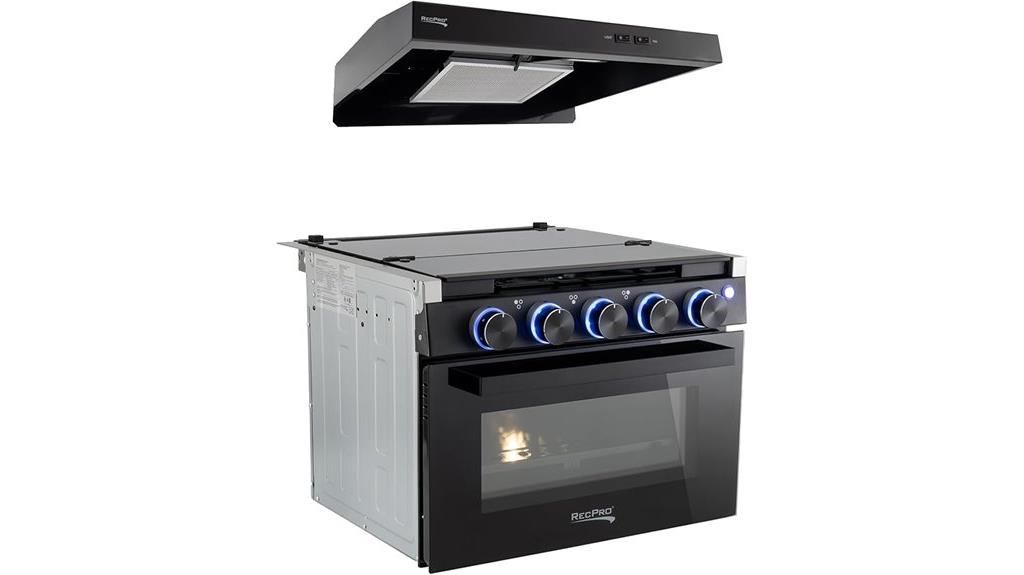 rv stove with cooktop
